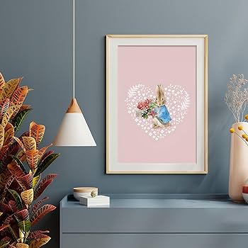 Amazon.co.jp: ピーターラビット ポスター 絵画 インテリア 壁紙用